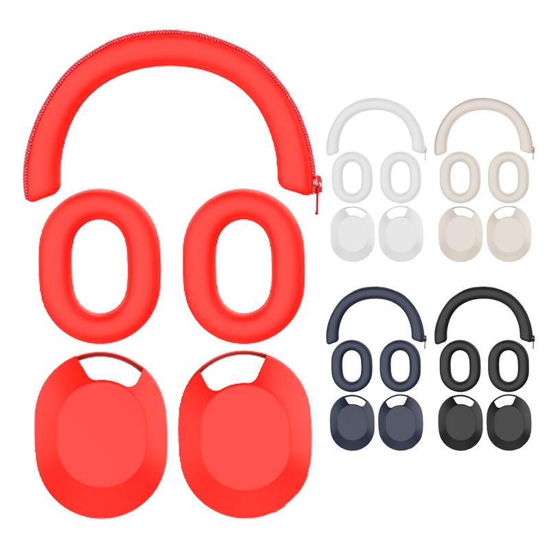 Sony Headphone Wh-1000Xm5 - ป้องกันซิลิโคนหูฟังเคสหูฟัง WH-1000XM5โซนี่สำหรับชุดหูฟัง XM5ปลอกป้องกัน headbeam