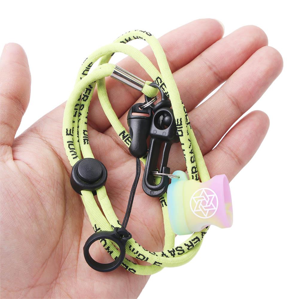 Vape Ring - สายคล้องคอซิลิโคนกันไอสำหรับ uwell G, สายคล้องคอ eicg กันลื่น