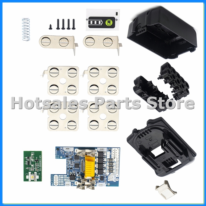 Battery Case Storage - เครื่องมือไฟฟ้าแบตเตอรี่ลิเธียมกล่องเก็บของป้องกันแผงวงจรสำหรับ 18V Li-Ion แบตเตอรี่ BL1830-A57M