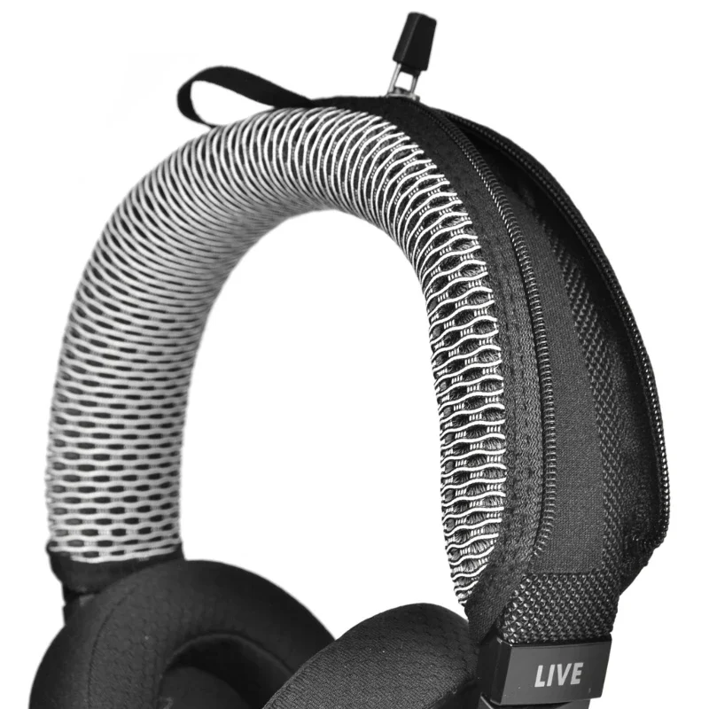 Sony Headphone Wh-1000Xm5 - ผ้าคลุมหูฟังแบบซิปสำหรับหูฟัง Sony WH-1000XM5 - ผ้าเนื้อนุ่มแบบถอดซักได้ อุปกรณ์เสริมทดแทน