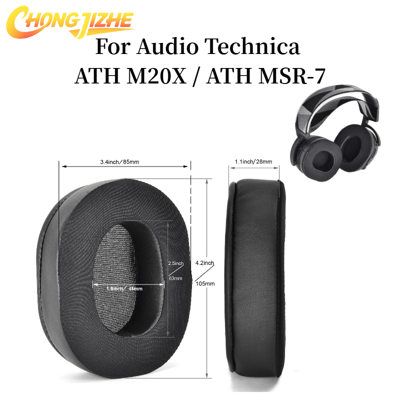 Audio Technica Headphone Ath-M20X - แผ่นรองหูฟังอะไหล่ สำหรับหูฟัง Audio Technica ATH M20X