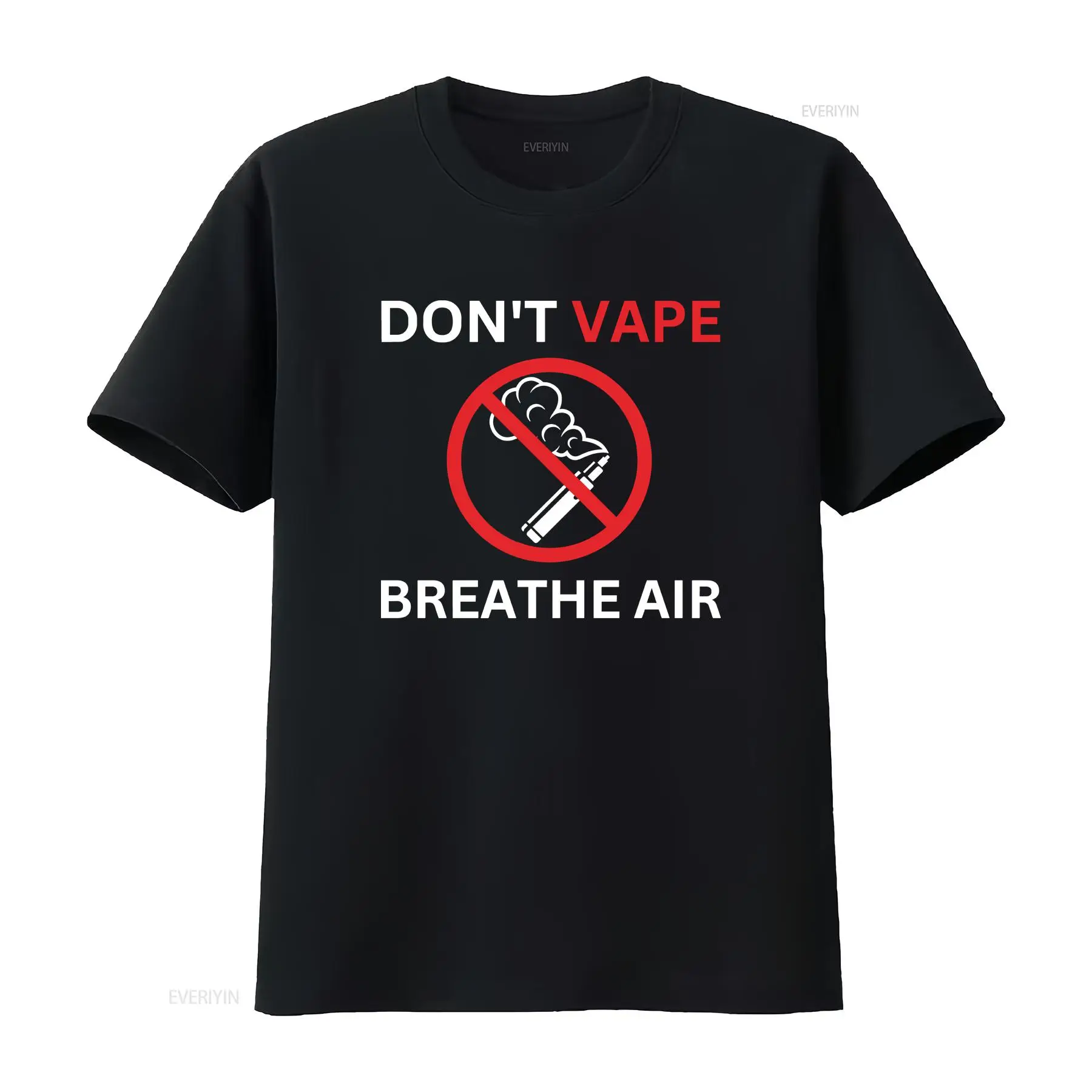 Vaping Air - เสื้อยืด Don't Vape Breathe Air Anti