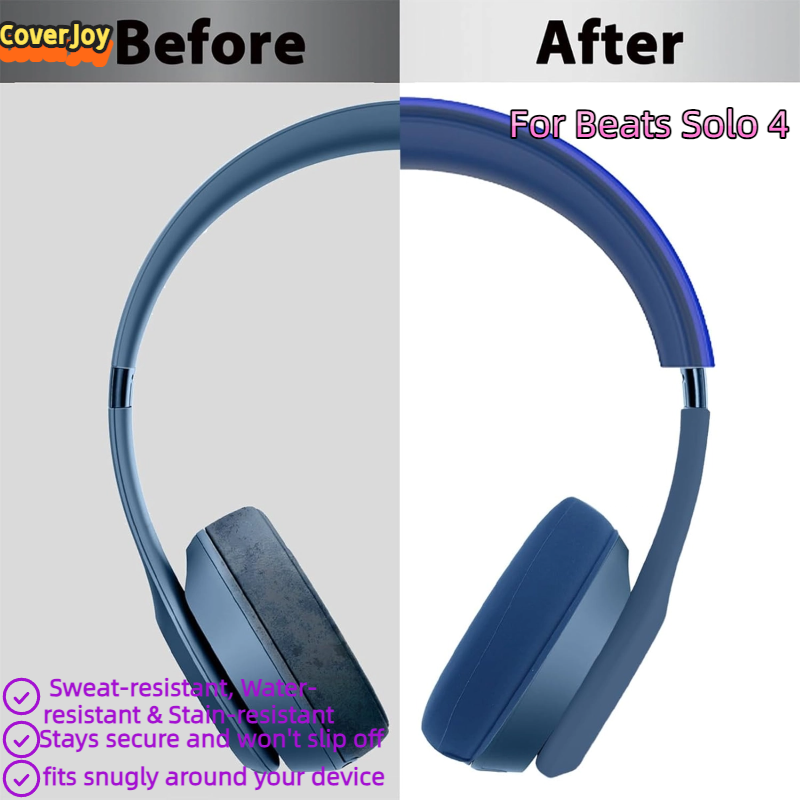 Beats Headphone Solo 4 - CJ สำหรับบีทส์โซโล 4 ใหม่เปลี่ยนหูฟังสายคาดศีรษะฝาครอบซิลิโคนป้องกันรอยขีดข่วนหัวบีมชุดหูฟังหูฟังแถบคาดศีรษะ
