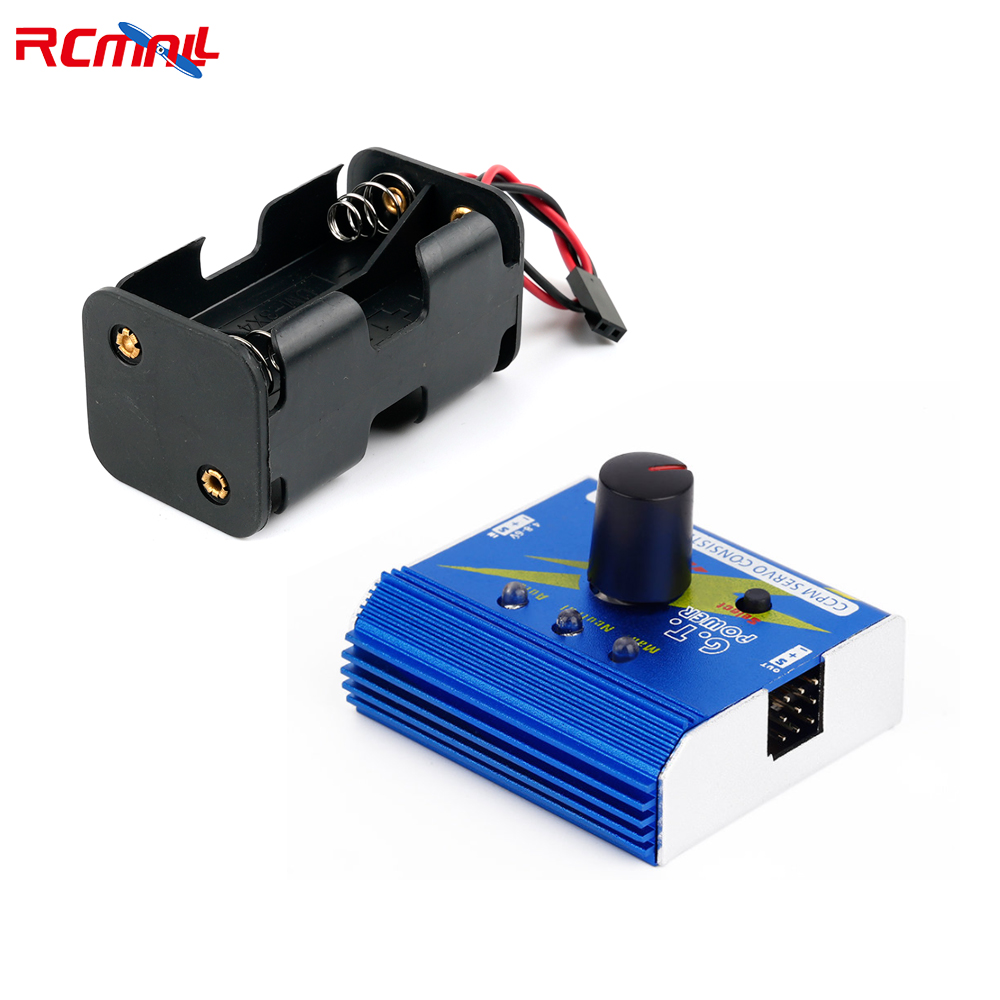 Battery Case Storage - RCmall 3CH ESC เครื่องทดสอบเซอร์โว G.T. เครื่องทดสอบเครื่องตรวจสอบหลักความสม่ําเสมอของ