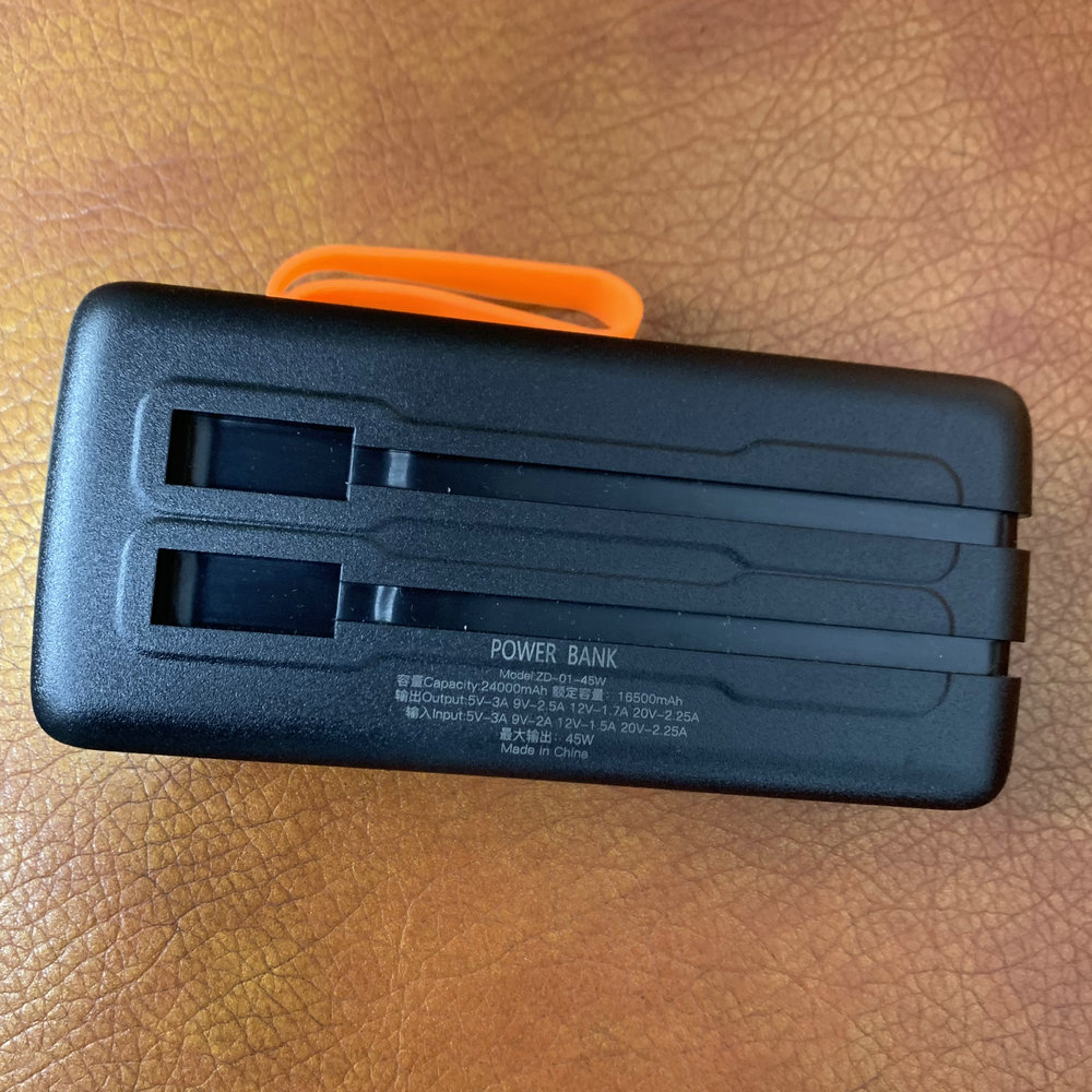 Battery Case Storage - เคสแบตสำรอง 45W สำหรับ Macbook ใช้แบตเตอรี่ 21700