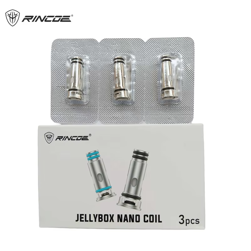 Vaping Air - Original Rincoe Jellybox NANO ขดลวดเปลี่ยนตาข่ายหัวม้วนสําหรับ Jellybox