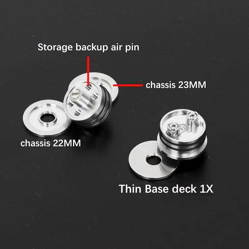 YFTK vape Thin base V3 ชุดอะตอ - Vaping Air บทวิจารณ์และราคา