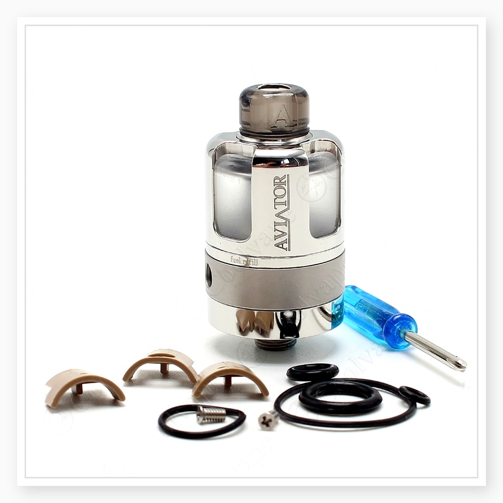 อะตอมไมเซอร์แบบ Aviator Style  - Vaping Air บทวิจารณ์และราคา
