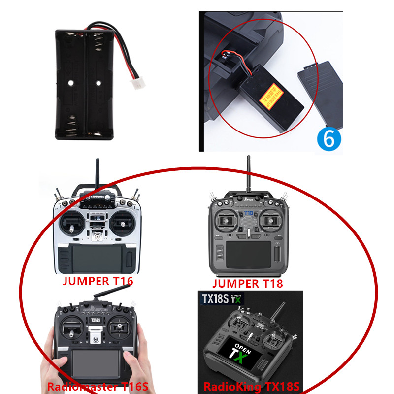 18650 แบตเตอรี่ช่องสําหรับ Rad - Battery Case Storage บทวิจารณ์และราคา