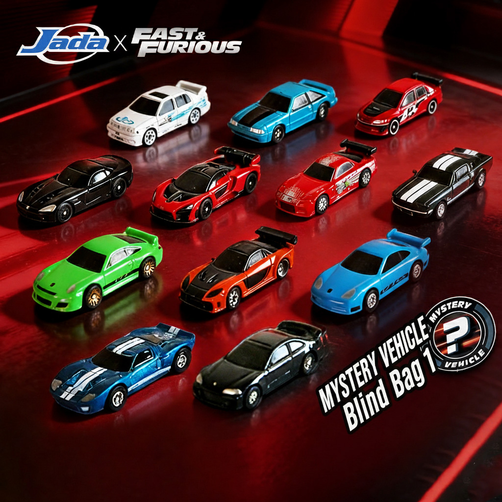 JADA W2 Fast & Furious 1:128 ร - Battery Case Storage บทวิจารณ์และราคา