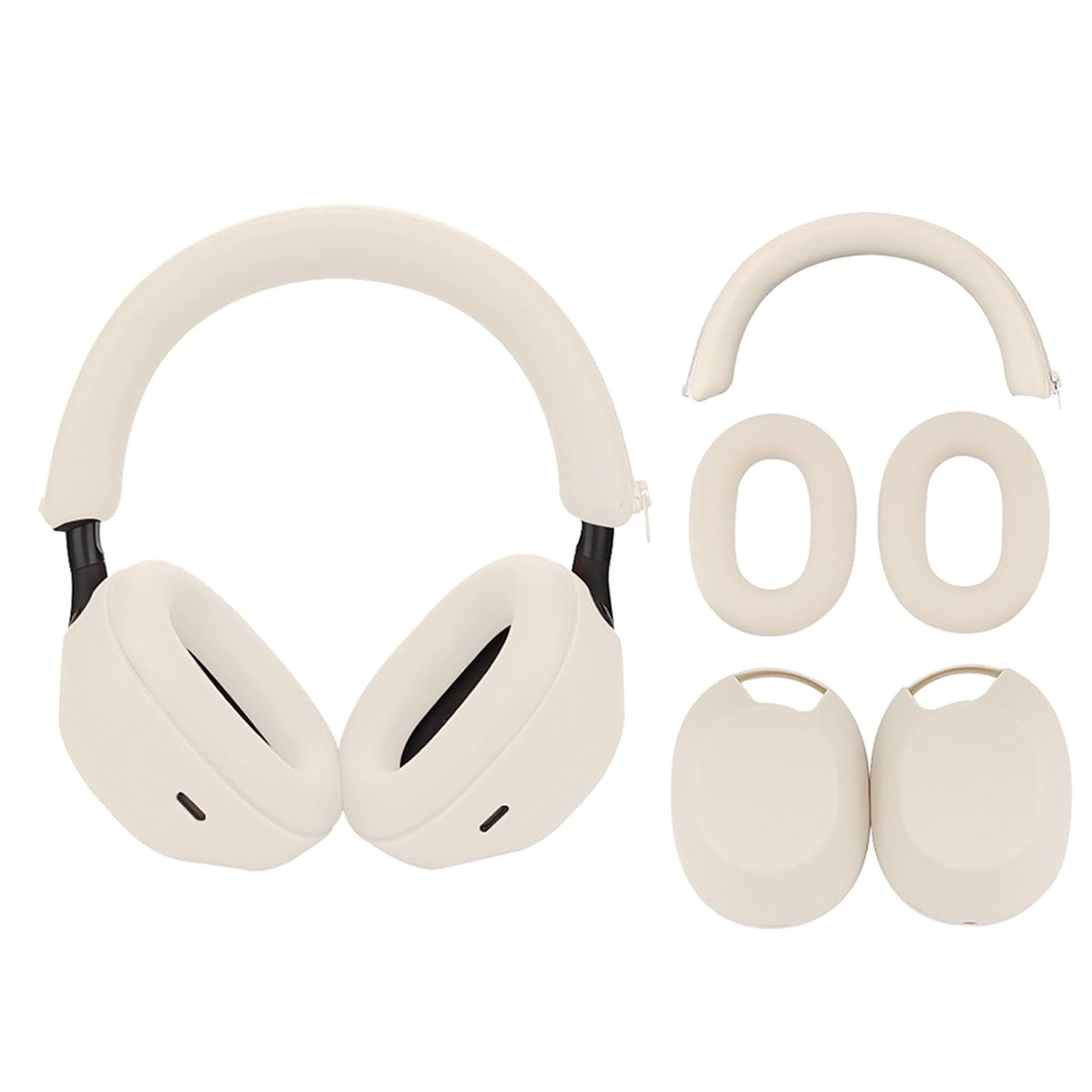 ป้องกันซิลิโคนหุ้มหูฟังสำหรับโ - Sony Headphone Wh-1000Xm5 บทวิจารณ์และราคา